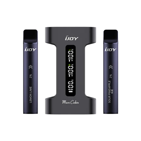 "iJoy Mars Cabin 600 Review: A Futuristic and Eco-Friendly Vaping Experience
