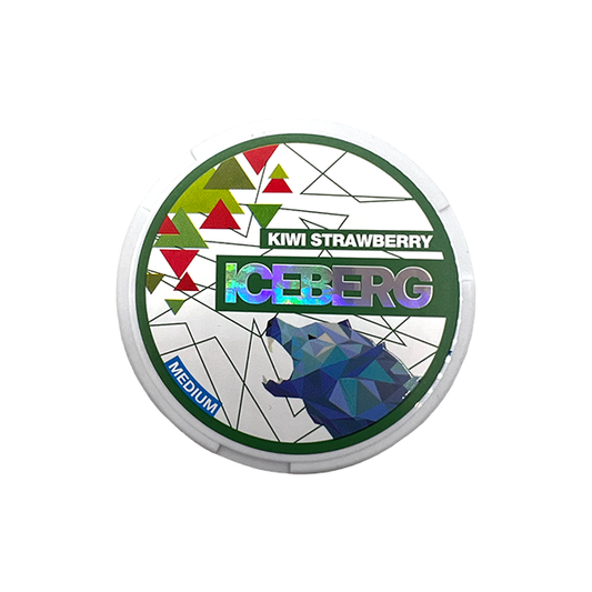 20mg Iceberg Kiwi Strawberry Nicotine Pouches - 20 Pouches - vapzit