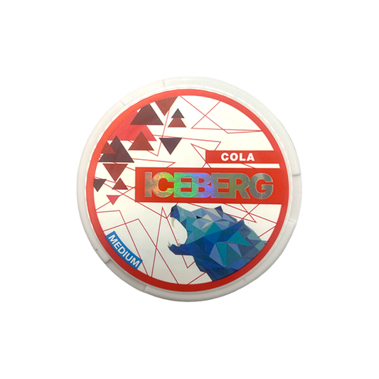 20mg Iceberg Cola Nicotine Pouches - 20 Pouches - vapzit
