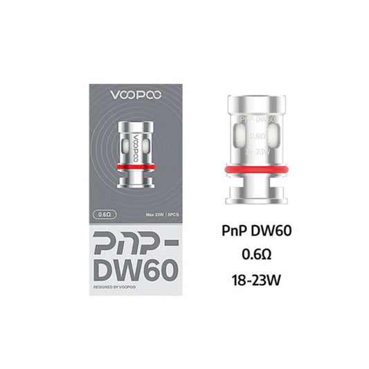 Voopoo PNP DW60 Replacement Coils 0.6Ω - vapzit